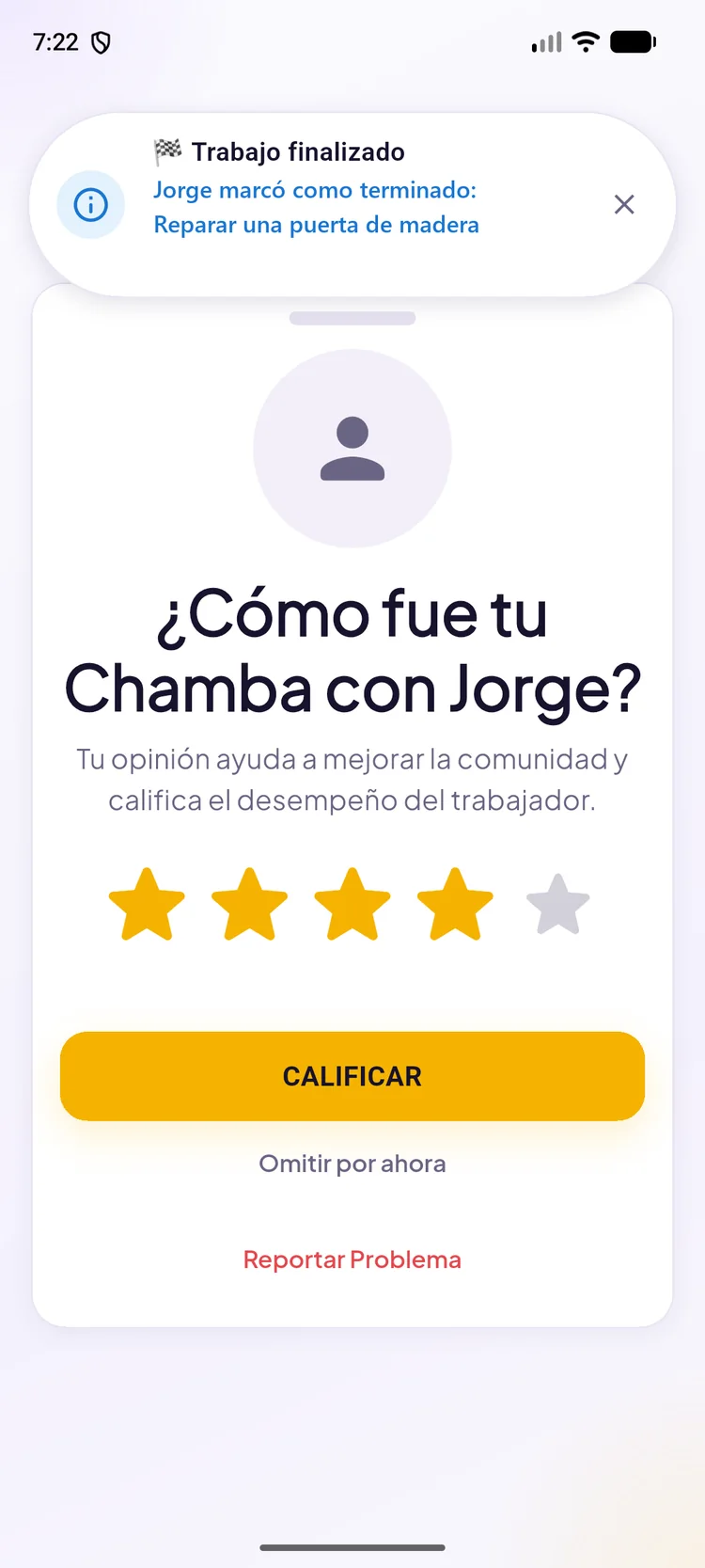 ¡Listo! Trabajo resuelto